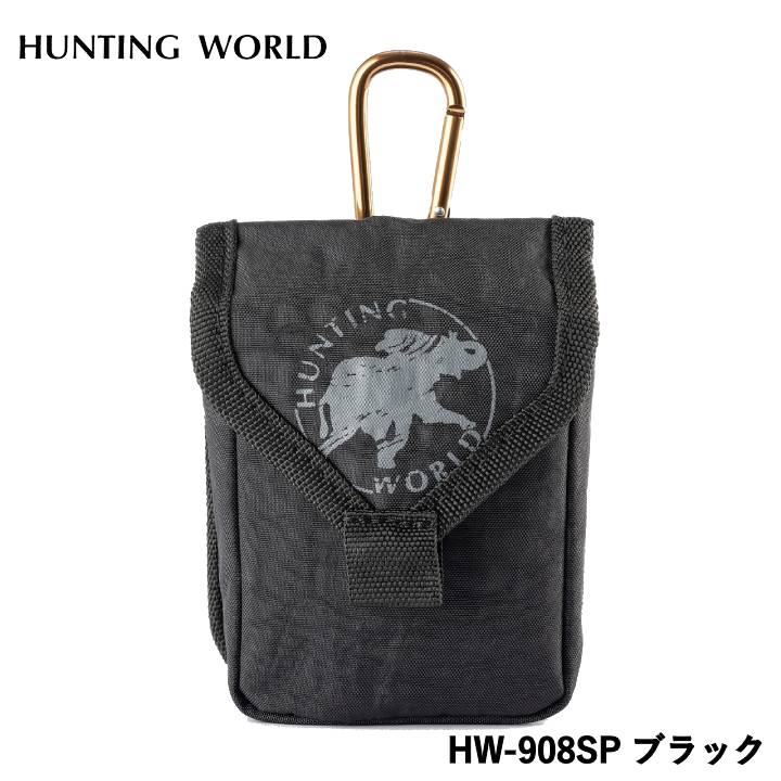 アクセサリーポーチ ハンティングワールド HW-908SP スコープポーチ （ブラック）HUNTING WORLD