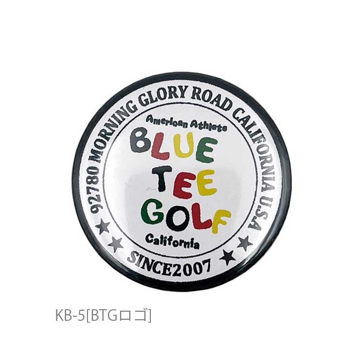 【メール便可能】ブルーティーゴルフ BTG-AC022 缶バッヂマーカー KB-5 [BTGロゴ]...