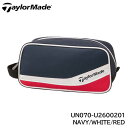 【2024モデル】テーラーメイド UN070 TM24 トゥルーライト ポーチ ネイビー/ホワイト/レッド U2600201 NAVY/WHITE/RED Taylormade 10p(4)
