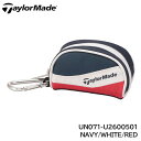 【2024モデル】テーラーメイド UN071 TM24 トゥルーライト ボールケース ネイビー/ホワイト/レッド U2600501 NAVY/WHITE/RED...