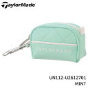 【2024モデル】テーラーメイド UN112 ウィルシャーボールケース ミント U2612701 ボールポーチ MINT WILSHIRE BALL POUCH...