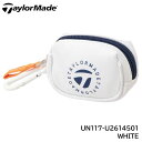 【レディース】【2024モデル】テーラーメイド UN117 サークルTライト ボールケース ホワイト U2614501 WHITE BALL CASE Tayl...