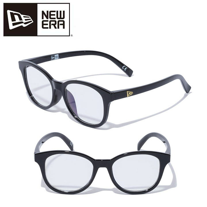 Other - ニューエラ サングラス 14518156 ウェリントン ラウンドレンズ シャイニーブラックフレーム ライトブルーレンズ NEW ERA