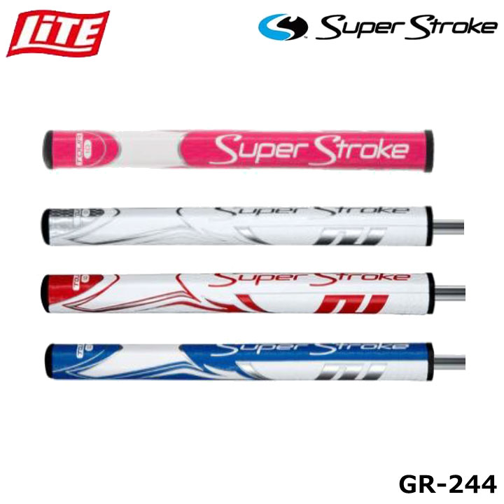 ライト GR-244 スーパーストローク ゼナジー ツアー 1.0 ゴルフ グリップ LITE Sup...