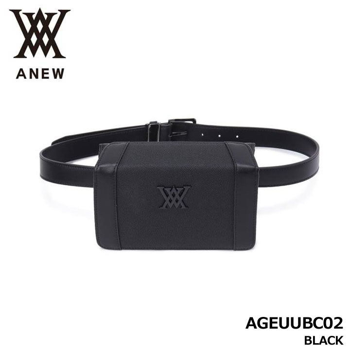 アニュー AGEUUBC02 アイビーヒップサック ブラック IVY HIP SACK BLACK ANEW