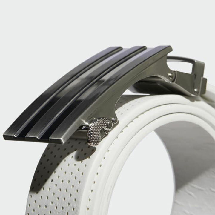 アディダス ゴルフ パンチング 無段階調節ベルトZB274 ホワイト（HA5950） belt adidas 20p