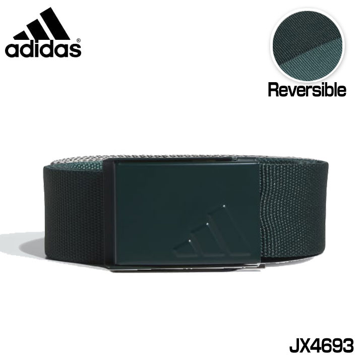 アディダス ゴルフ リバーシブル ウェビングベルト Aurora Ivy / Preloved Teal（JX4693）Reversible B..