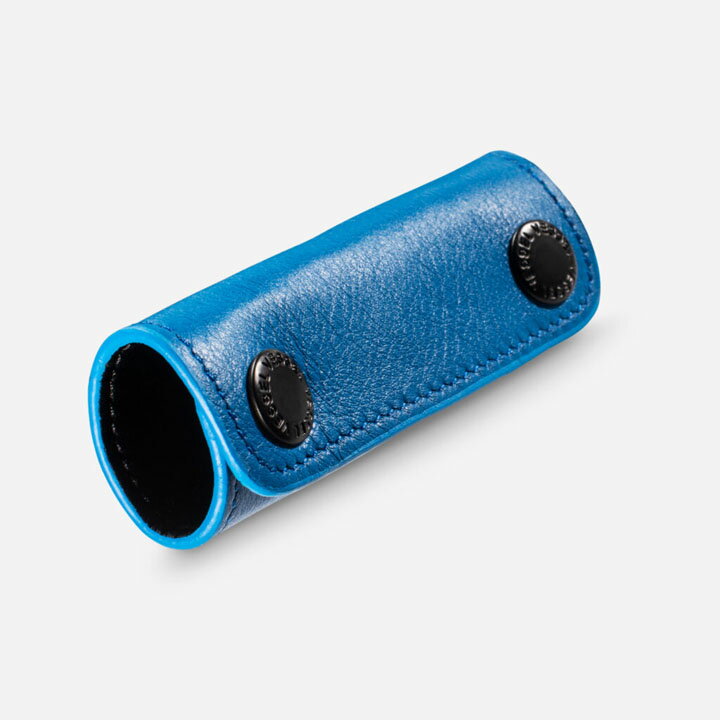 ベゼル GENUINE LEATHER HANDLE WRAP ブルー ジェニュインレザーハンドルラップ Bl...