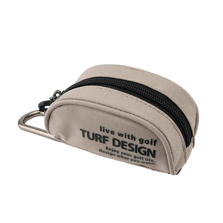 ターフデザイン TDBP-BE70 ボールポーチ ベージュ ボールケース TURF DESIGN 朝日...