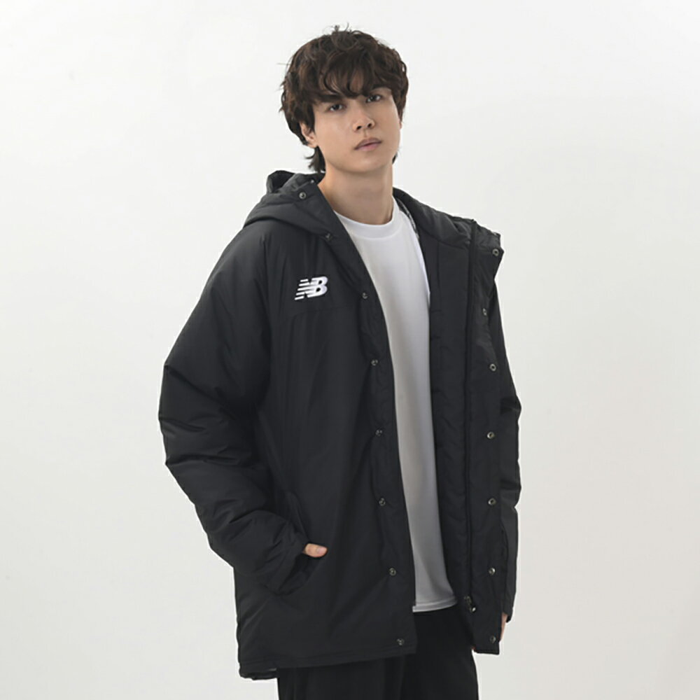 ニューバランス NBJ-JMJF1423-BK パデットハーフコート (BK)ブラック メンズ・ユニセックス 25p