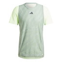 アディダス AJP-IKL80-IL7381 M TENNIS メッシュTシャツ PRO (IL7381)シルバーグリーン/グリーンスパーク メンズ・ユニセックス 22p