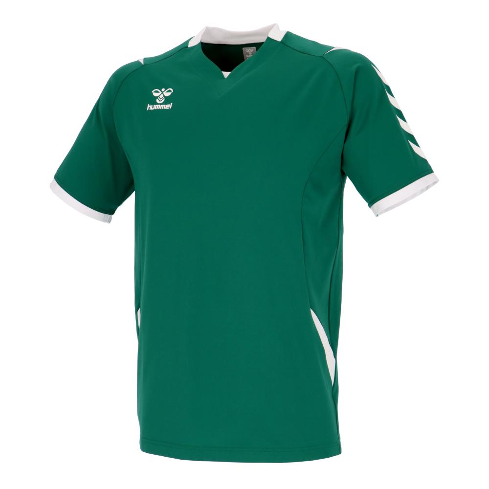 ヒュンメル SSK-HAG3018-5610 ゲームシャツ (5610)D.グリーン×ホワイト メンズ・ユニセックス 25p