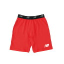 ニューバランス NBJ-JMPF7382-RED ストレッチインナーパンツ (RED)レッド メンズ・ユニセックス 25p(4)