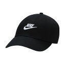 ナイキ FB5368-011 ナイキ クラブ CB FUT WSH L キャップ (011)ブラック/(ホワイト) メンズ・ユニセックス 2025fw 25p(4)