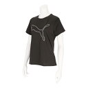 プーマ 527332-01 W TAD ESSENTIAL Logo Tシャツ (01)PUMA Black レディース 2025fw 25p