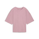 プーマ 690984-65 HER オーバーサイズ Tシャツ (65)Poised Pink レディース 2025fw 25p