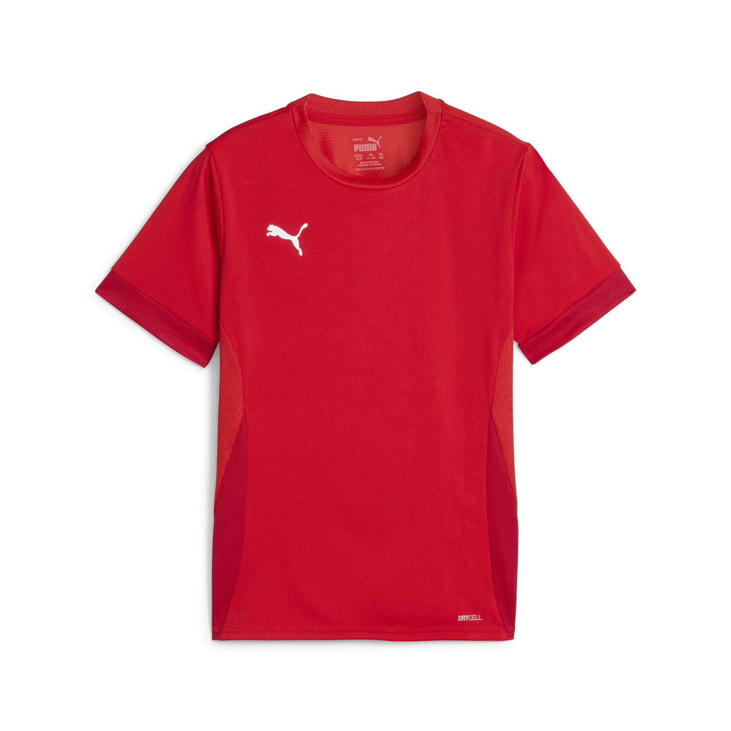 プーマ 706361-01 teamGOAL ゲームシャツ Jr (01)PUMA Red-PUMA White-Fast Red メンズ・ユニセックス 2025fw 25p