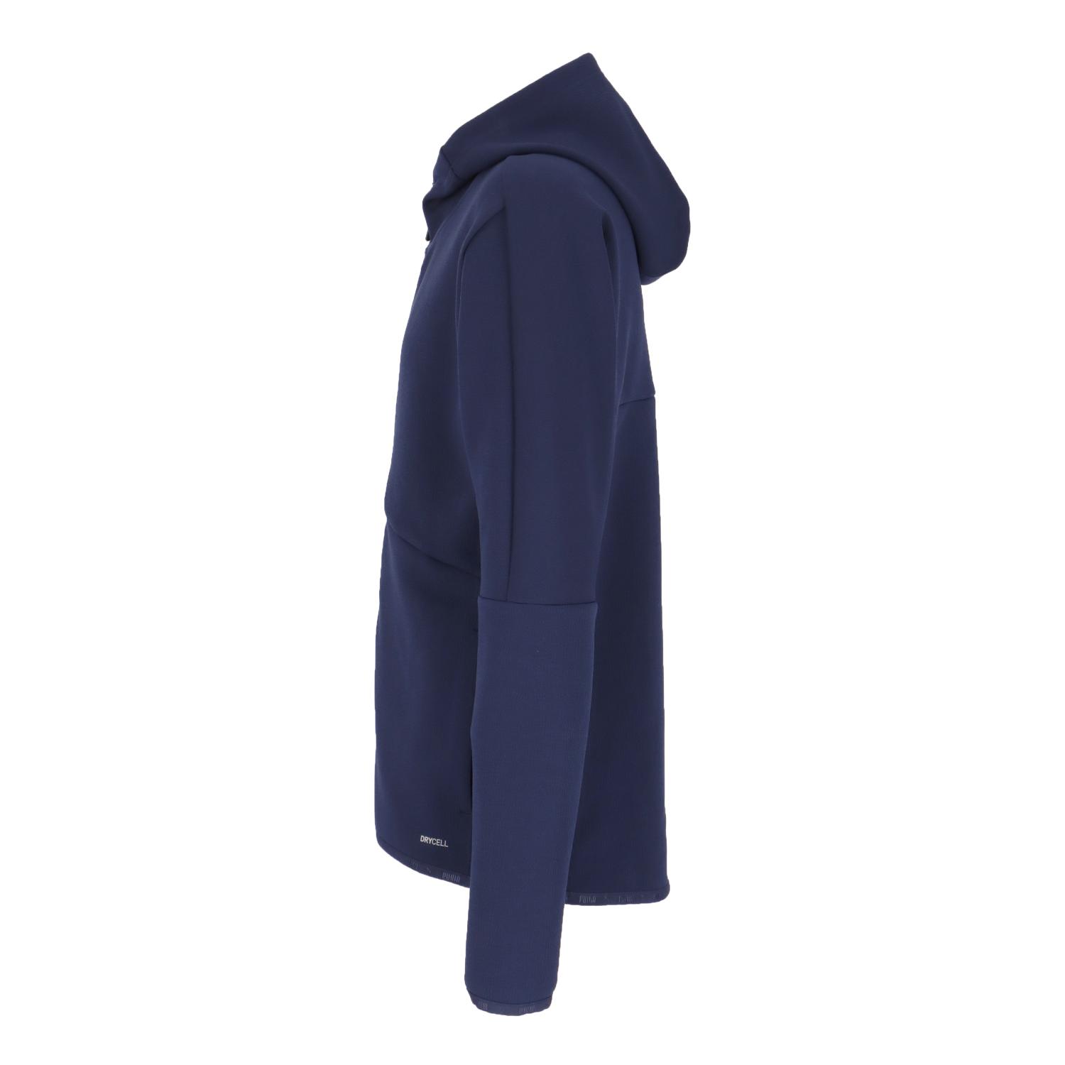 プーマ PMJ-660131-06 PUMAFTBL TRAVEL フーデットスウェット JKT (06)プーマ ネイビー メンズ・ユニセックス 25p