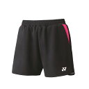 ヨネックス YNX-25069-007 ニットショートパンツ (007)ブラック レディース 21p