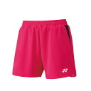 ヨネックス YNX-25069-122 ニットショートパンツ (122)ブライトピンク レディース 21p