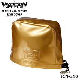 ウィンウィンスタイル ICN-210 パールエナメルタイプ ゴールド アイアンカバー WINWIN STYLE PEARL ENAMEL TYPE IRON COVER