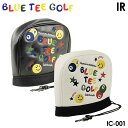 ブルーティーゴルフ IC-001 スマイル＆ピンボール アイアンフード アイアンカバー BLUE TEE GOLF