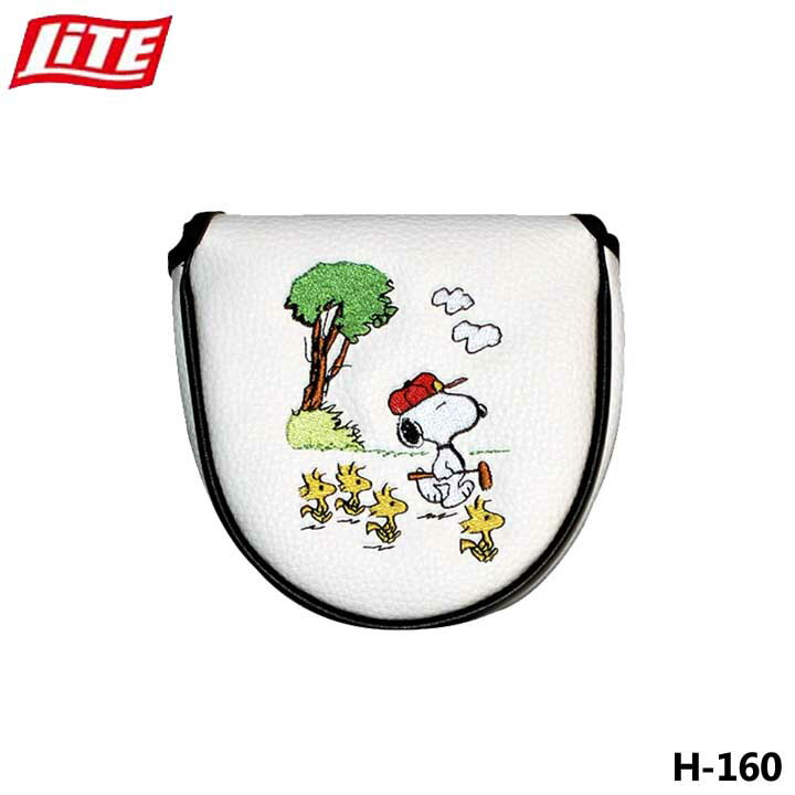 饤 H-160 ̡ԡ&꡼D ѥС ޥåȷ إåɥС LITE SNOOPY