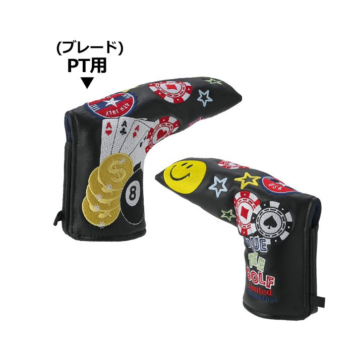 ブルーティーゴルフ BTG-HC015 ベガス ヘッドカバー DR/FW/UT/PT ドライバー/フェ...