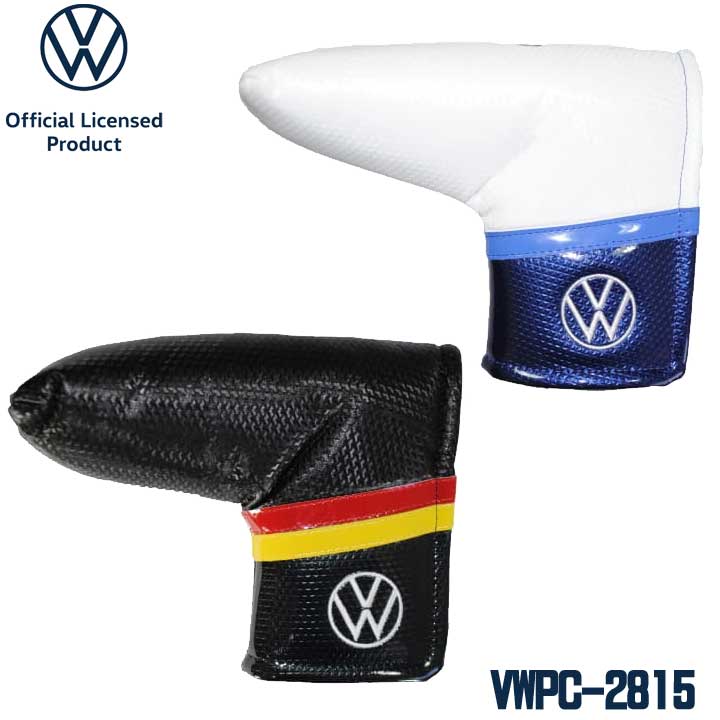 【2022モデル】フォルクスワーゲン VWPC-2815 パターカバー ブレード・マレット用 ヘッドカバー VW Volkswagen LEZAX