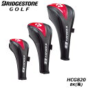 ブリヂストンゴルフ TOUR B HCG820 マグネット式ヘッドカバー ブラック BRIDGESTONE SPORTS 10P