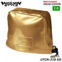ウィンウィンスタイル ICN-210 (ゴールド)ネオクラシック アイアン用 ヘッドカバー (アジャスター・フック付き) WINWIN STYLE NEO CLASSIC HEAD COVER