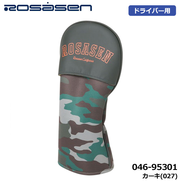 Head Covers - 【2026モデル】ロサーセン 046-95301 ネオプレーン ドライバー ヘッドカバー カーキ(027) 460cc対応 ゴルフ DR DW Rosasen