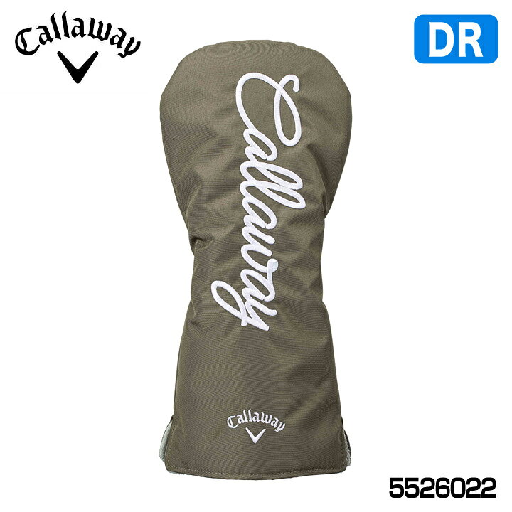 【2026モデル】キャロウェイ アドバンス ドライバー ヘッドカバー 26 JM カーキ(5526022) Advance Driver Headcover Callaway 20p 即納