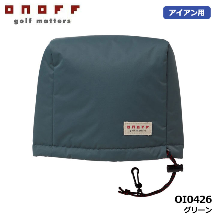 Head Covers - オノフ OI0426 アイアンカバー グリーン(09) ヘッドカバー アイアン用 IR 軽量 メンズ レディース カジュアル Iron Head Cover ONOFF