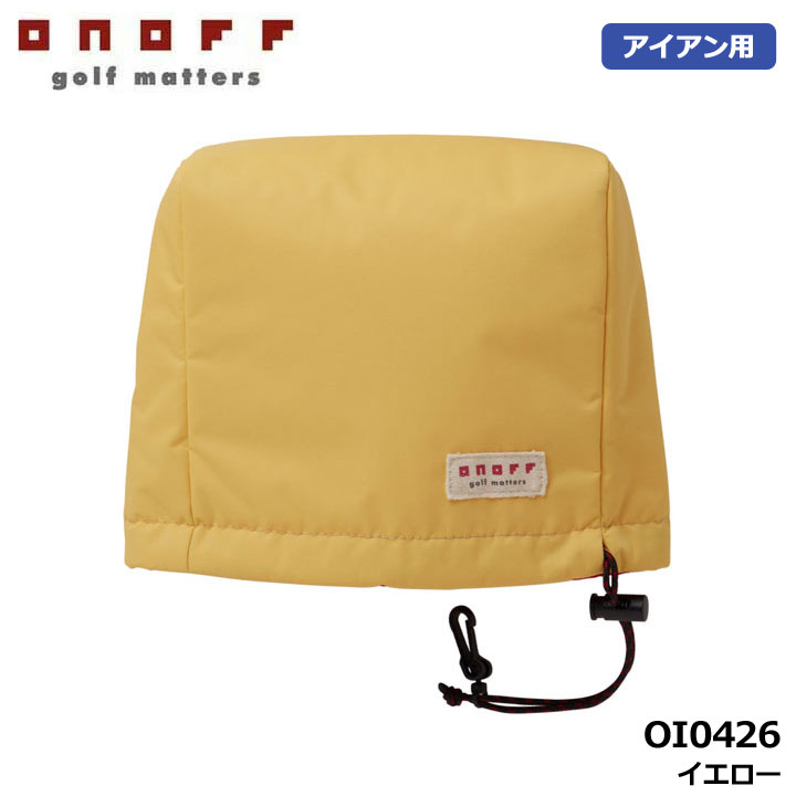 乐天商城 - オノフ OI0426 アイアンカバー イエロー(26) ヘッドカバー アイアン用 IR 軽量 メンズ レディース カジュアル Iron Head Cover ONOFF