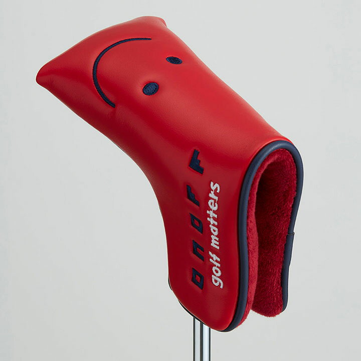 オノフ OP1320 パターカバー （レッドネイビー）ONOFF Head Cover ブレード マレット