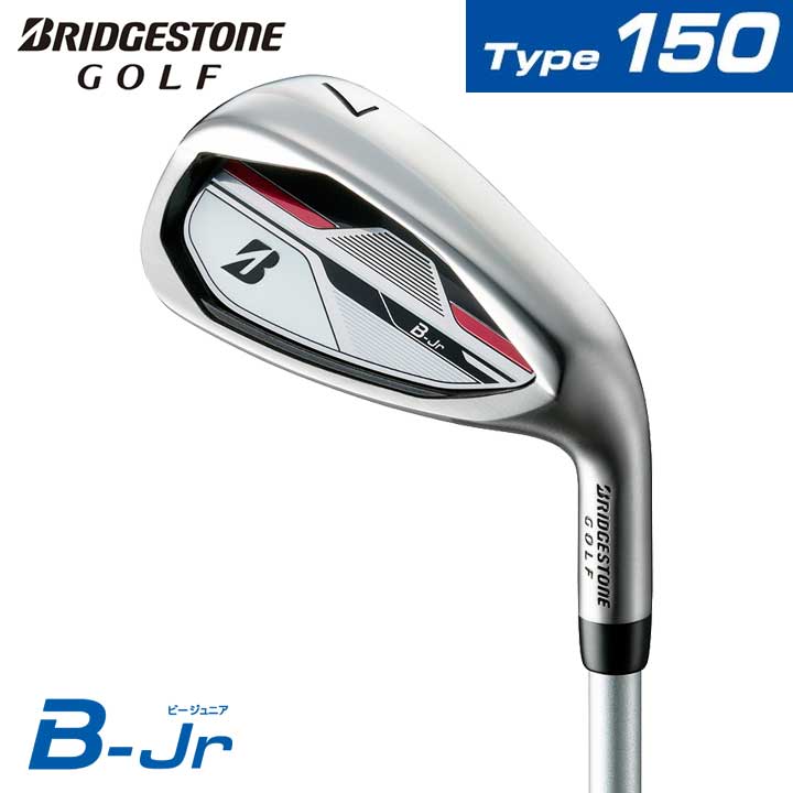 【ジュニア】【2024モデル】ブリヂストン B-Jr アイアン 単品（#7,9,SW） Type150 JRP51I　シャフト：カーボン BRIDGESTONE GOLF 10p