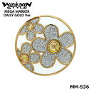 ڥ᡼زǽۡ2022ǥۥ󥦥󥹥 MM-536 ᥬޡ ǥ ۥ磻 åץޡ WINWIN STYLE MEGA MARKER DAISY GOLD Ver.