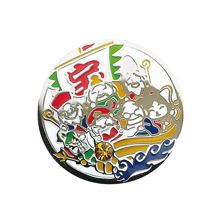 【メール便可能】ウィンウィンスタイル MM-602 メガマーカー 七福神/笑門来福 クリ...