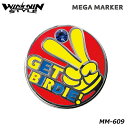 【メール便可能】ウィンウィンスタイル MM-612 メガマーカー GET BIRDIE RD×YW クリップマーカー WINWIN STYLE MEGA MARKER(4)