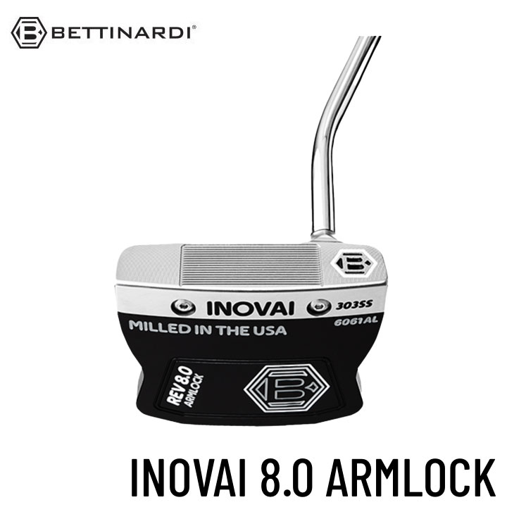 【2022モデル】ベティナルディ INOVAIシリーズ 8.0 アームロック パター 日本正規品 INOVAI 8.0 ARMLOCK BETTINARDI 20p