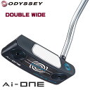 オデッセイ Ai-ONE DOUBLE WIDE DB パター　STROKE LAB 90シャフト スチール 日本正規品 ODYSSEY AI-ONE ダブルワイド ダブルベント