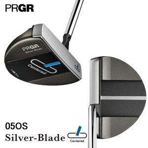 【2023モデル】プロギア シルバーブレード パター 大型マレット型オフセットセンターシャフト 05OS PRGR Silver-Blade Centered-05OS 20p