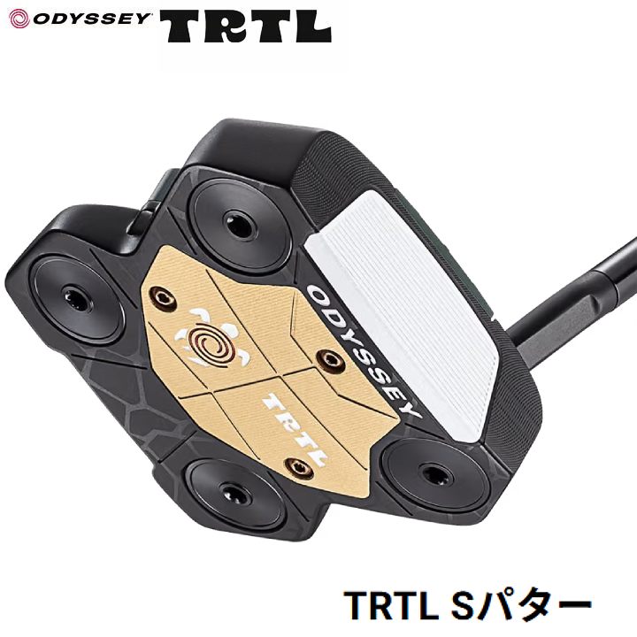 オデッセイ TRTL S パター STROKE LAB 90 BLACKシャフト スチール 日本正規品 ODYSSEY タートル S 即納