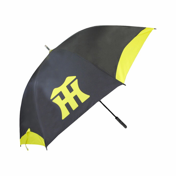 【2025モデル】阪神タイガース HTUM-5741 ゴルフ傘 ブラック umbrella UVカット 大...