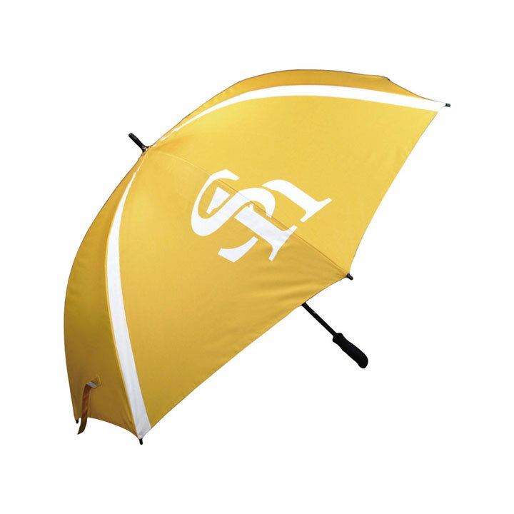 ソフトバンクホークス SBUM-1761 ゴルフ傘 イエロー umbrella UVカット 大判サイズ...