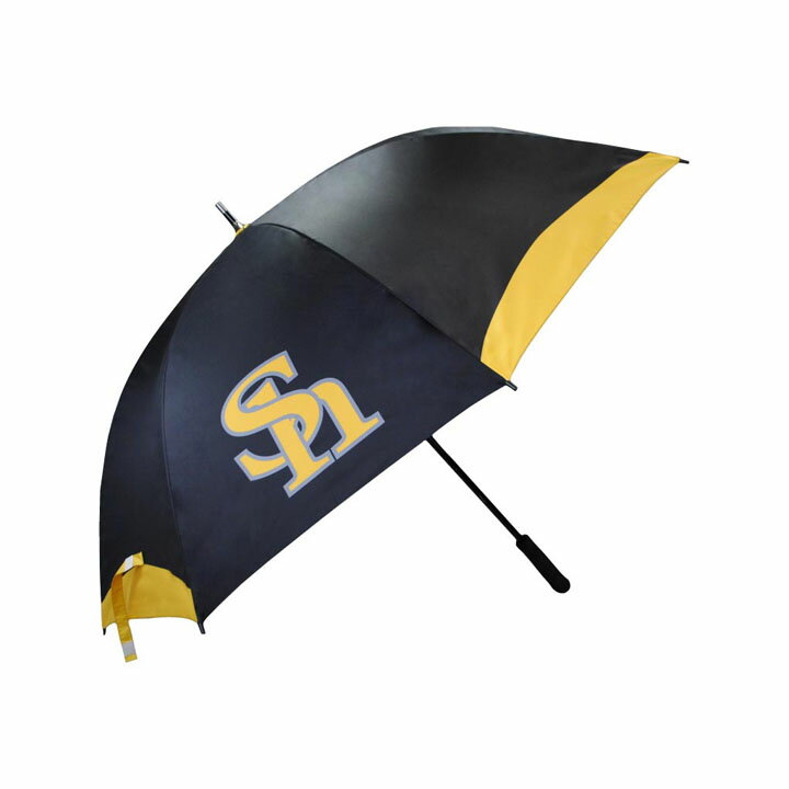 【2025モデル】ソフトバンクホークス SBUM-5746 ゴルフ傘 ブラック umbrella UVカ...