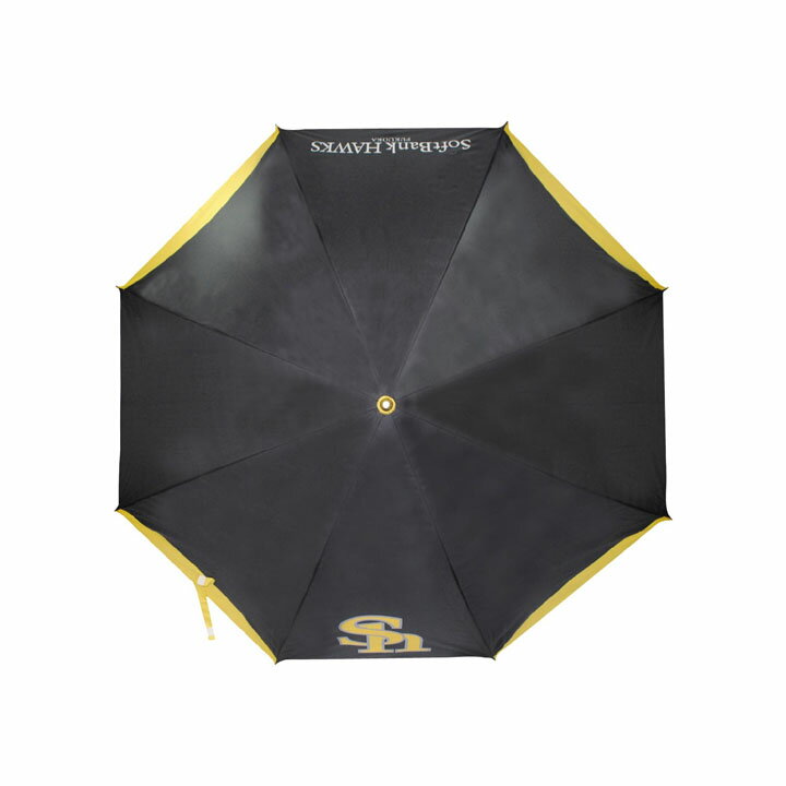 【2025モデル】ソフトバンクホークス SBUM-5746 ゴルフ傘 ブラック umbrella UVカ...
