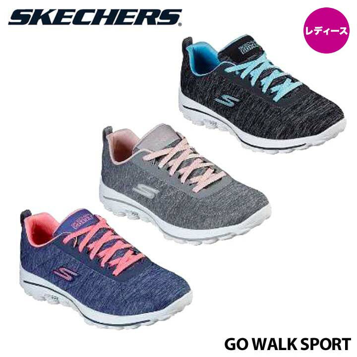 【レディース】スケッチャーズ 17008 ゴー ウォーク スポート スパイクレス ゴルフシューズ 日本正規品 SKECHERS GO GOLF GO WALK SPORT