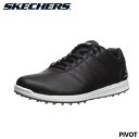 【2020モデル】スケッチャーズ 54545 ピボット ゴルフシューズ ブラック×ホワイト 日本正規品 SKECHERS PIVOT